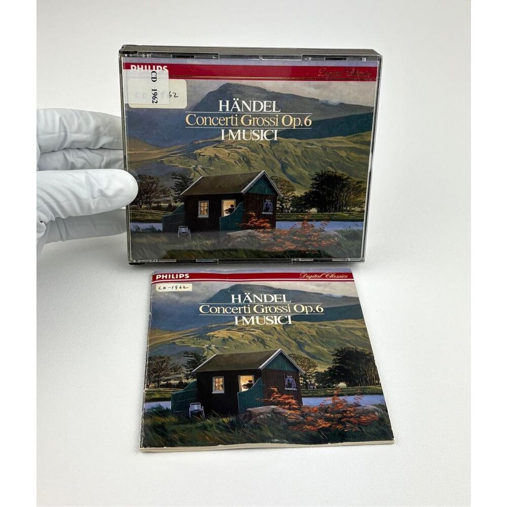 Handel Concerti Grossi Op. 6 I Musici Philips 3 CD Box Set Promotional CDs FE253